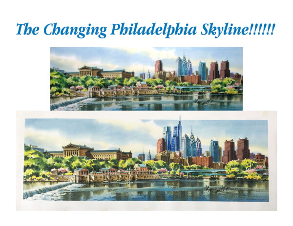 The Changing Philadelphia Skyline
